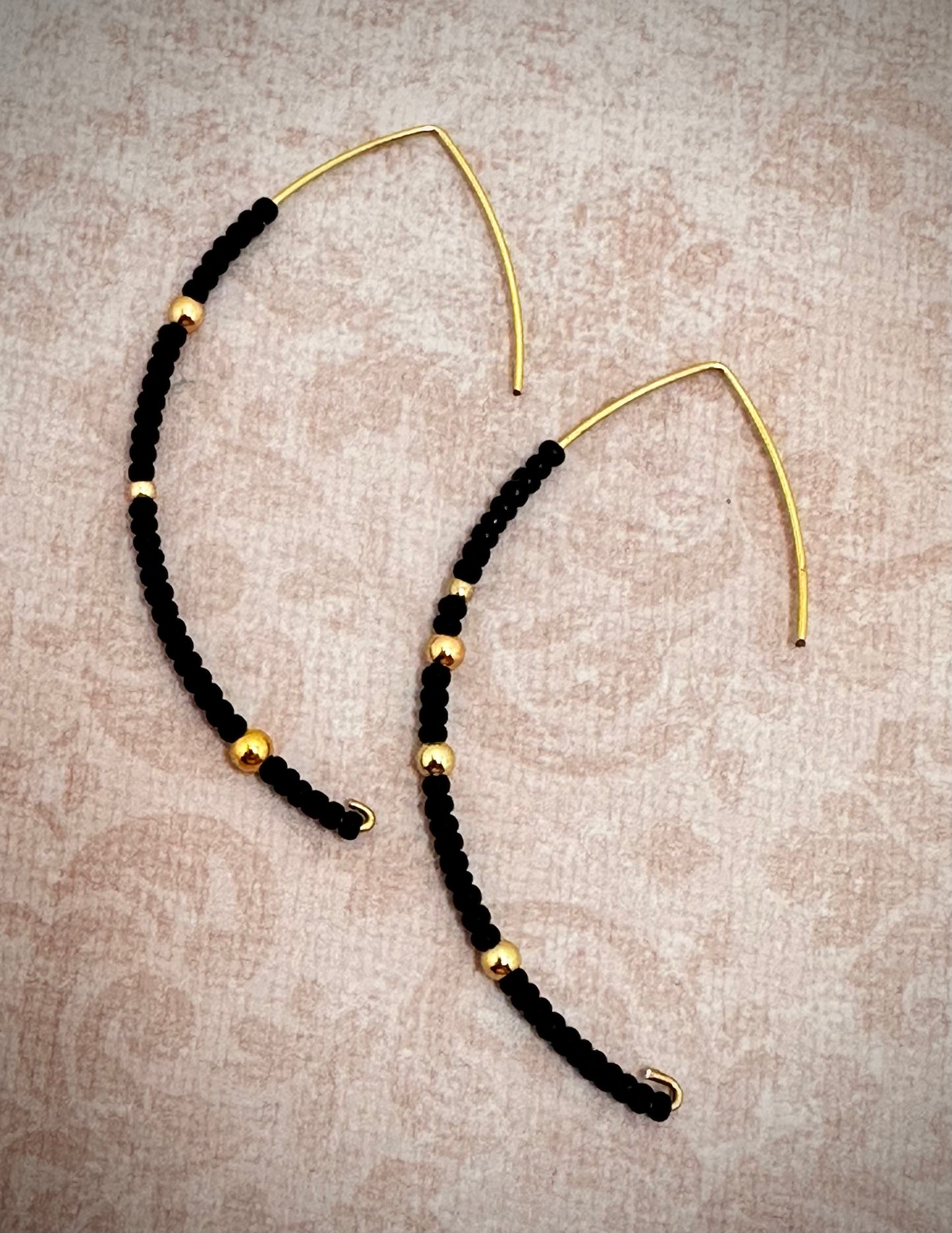 Delicate Half Hoops