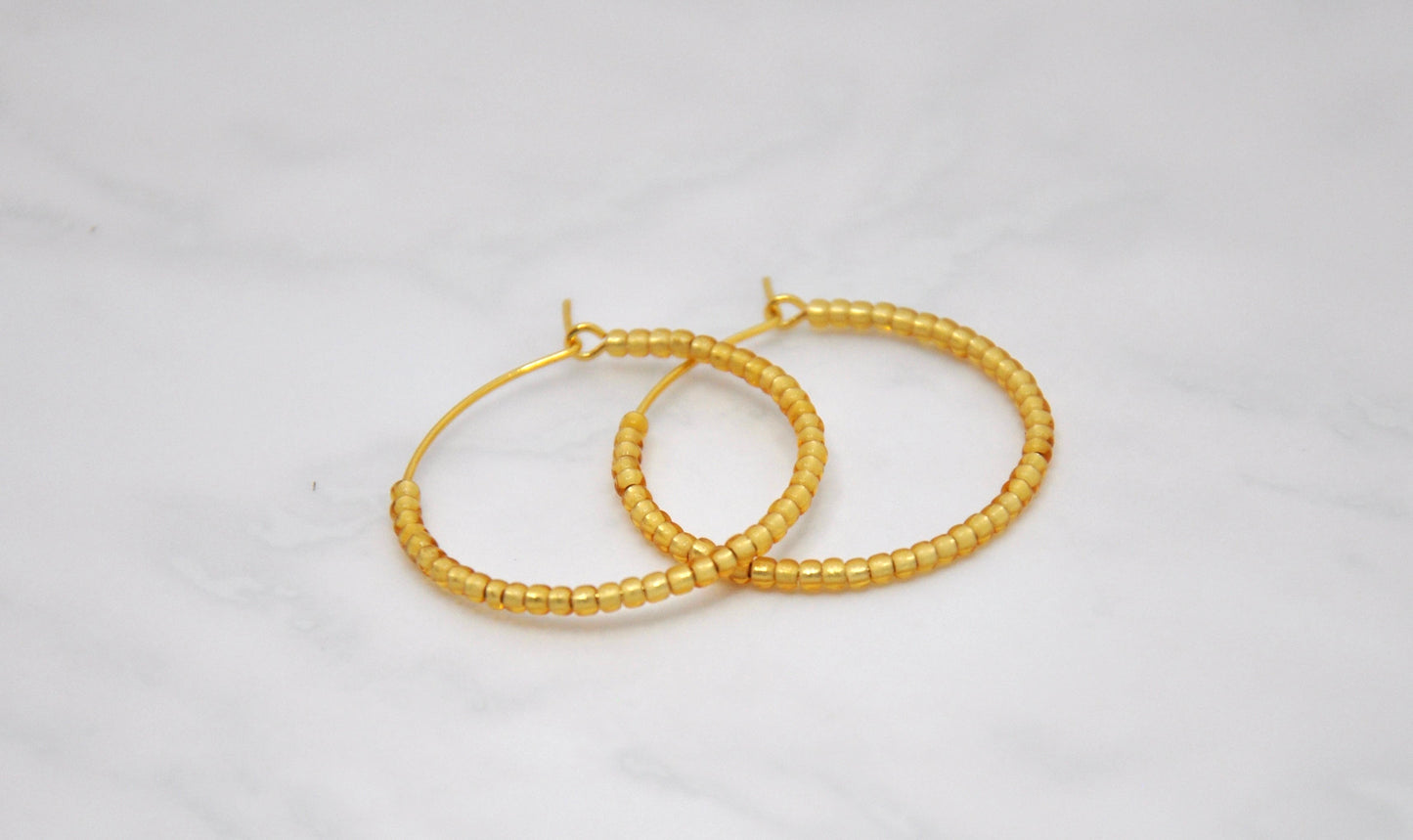 Small Gold Hoops